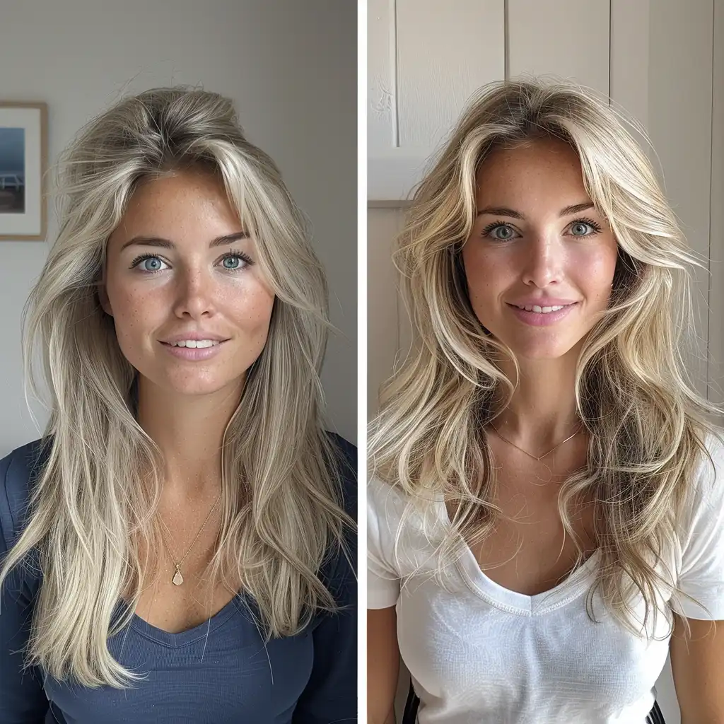 Asblonde highlights: Een zachte touch voor elke haarkleur
